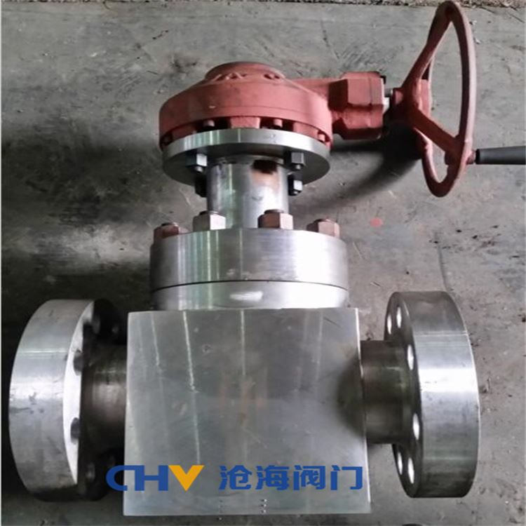 ZF63Y-420超高壓鍛鋼焊接平板閘閥